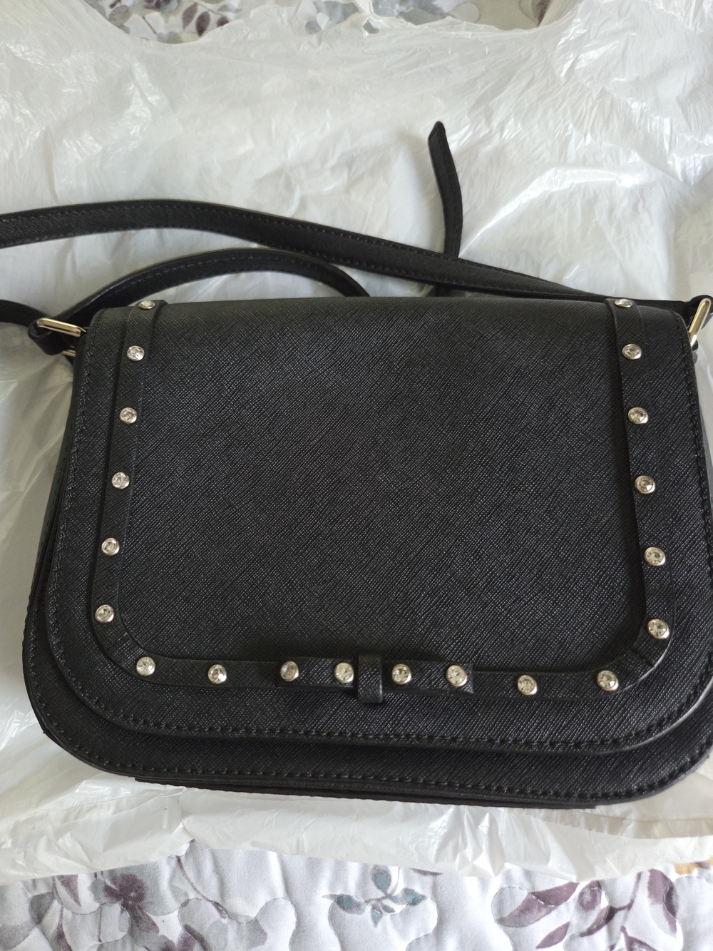 Kate Spade Black Studded Crossbody Bag - Women